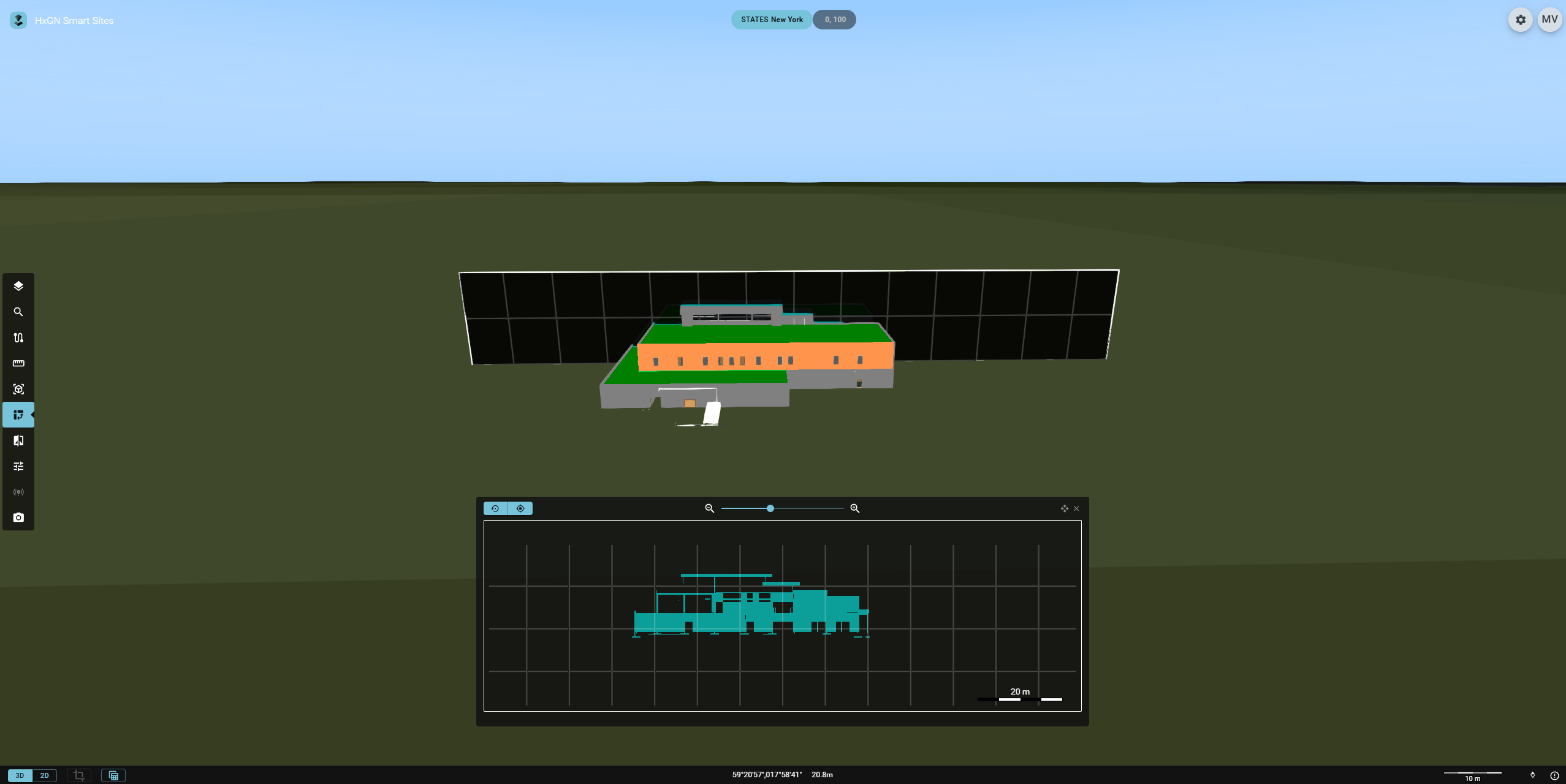 A Cross-section of a Clinic in HxGN Smart Sites