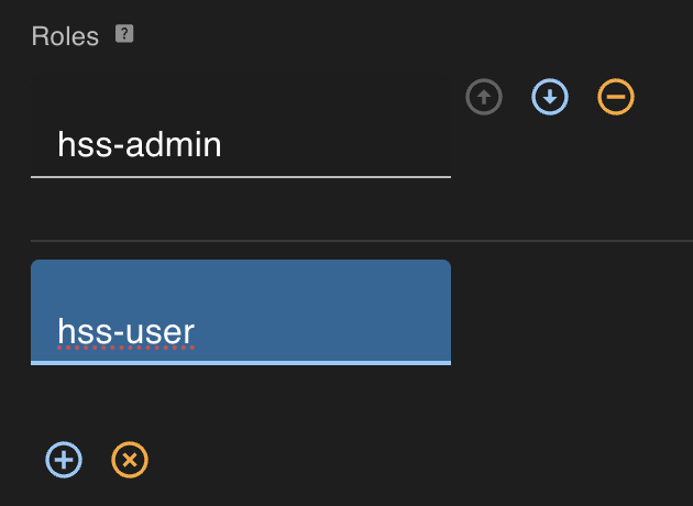 Mapping roles to a publication