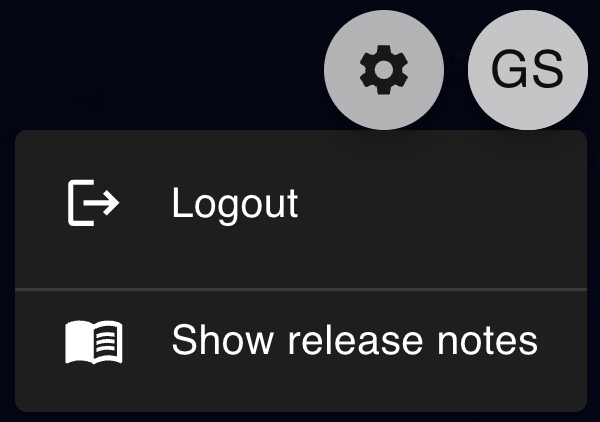 The Settings buttons